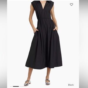 rag & bone Black Midi Dress